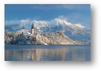 , ,  (bled zima slovenija)