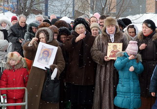 Праздник Крещения в Строгино (Москва), 18 - 19 января 2009 г. (фото)