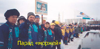 Парад тюменских моржей