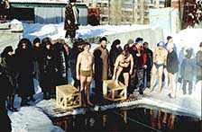 Соревнования. Тюменские моржи готовятся к старту (фото)