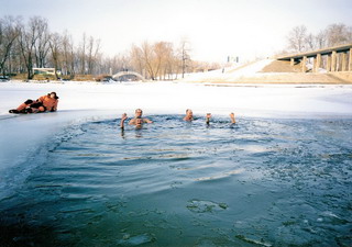 Киев, клуб моржей "Нептун" (фото)