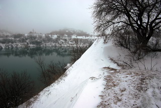 Карьер "Железянка", г. Горловка, Донецкая обл., Украина (здесь купаются моржи)